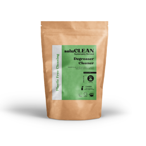Degreaser Cleaner- Fragrance Free Soluble Sachets Pack 2 (1 sachet =750ml) - soluCLEAN