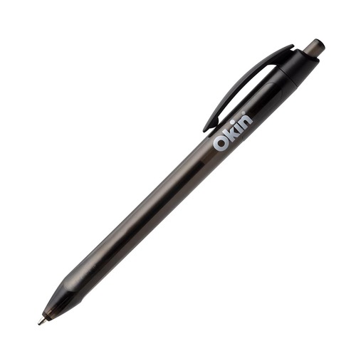 Okin Ballpoint Retractable Pen Triangular Black