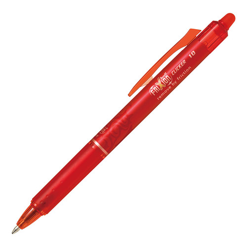 Pilot Frixion Clicker Erasable Broad Red (BLRT-FR10-R)
