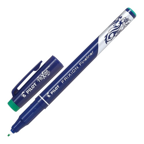 Pilot Frixion Fineliner Erasable Green (SW-FF-G)