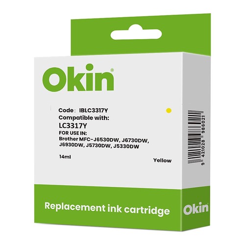 Icon Compatible Brother LC3317 Yellow Ink Cartridge