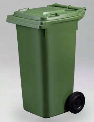 Wheelie Bin 120L Nature Green
