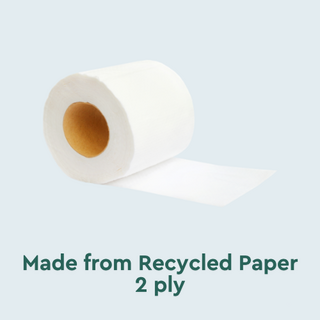 Toilet rolls 2ply recycled