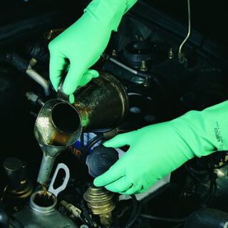 Nitrile Unlined Chemical Glove MEDIUM - Esko