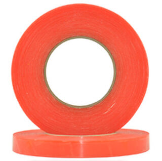 Double Sided Clear PET/Solvent Acrylic Tape 18mm - Pomona