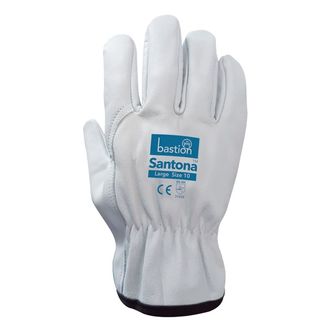 Cow Grain Natural Leather, Riggers Glove Santona X-Large - Bastion