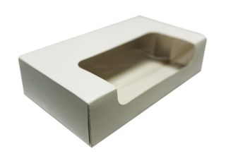Box Large Pastry with Window - Castaway
