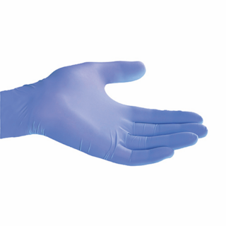 Nitrile Biodegradable Gloves Blue MEDIUM - Selfgard