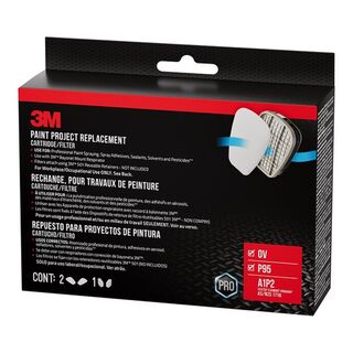 3M Performance Paint Project Respirator Supply Kit 6022P1-DC