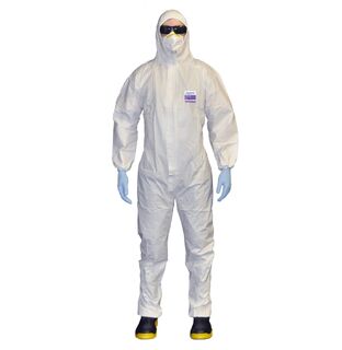 Disp Coveralls Barrier-Tec 2000B, Microporus, Brea-Size M