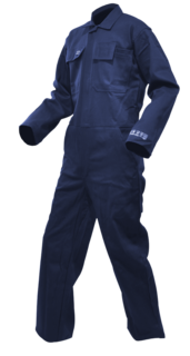 Fr Overall, 320Gsm, Navy, 12 Cal-Size 4
