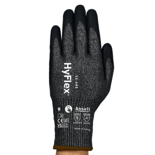 Ansell HyFlex 11-543 Nitrile-Coated Cut Resistant Gloves – Designed for Demanding Applications - M