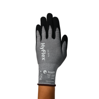 Ansell Hyflex 11-571 Nitrile-Coated Cut Resistant Gloves – Lightweight and Durable - L
