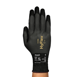 Ansell HyFlex 11-939 Foam Nitrile-Coated General Purpose Gloves – Cut Resistant and Oil Repellent - L