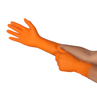 Ansell TouchNTuff 93-800 Powder-free Nitrile Disposable Gloves – 15 Minute Acetone Resistance - S