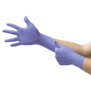 Ansell MicroFlex 93-843 Nitrile Disposable Gloves – Sturdy Protection for Demanding Jobs - XS