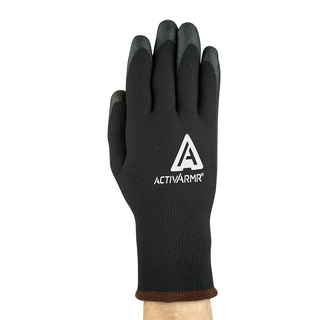 Ansell ActivArmr 97-631 PVC-Coated Cold-Resistant Gloves – Excellent Grip and Dexterity in Low Temperatures - L