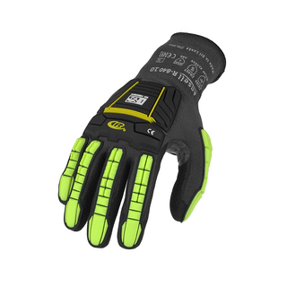 Ansell Ringers R-840 Nitrile-Coated Impact Protection Gloves – Low Profile, Strong Grip - XL