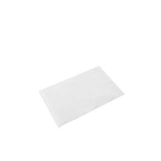 Wrap BL greaseproof 1/4 plain white dispenser white 200 x 330 - Detpak